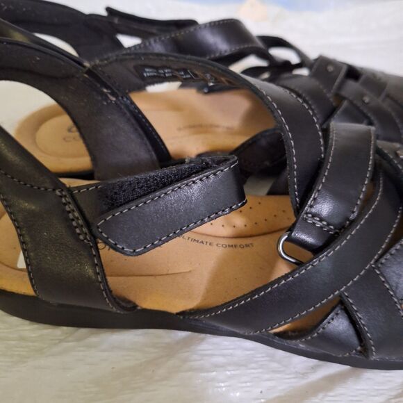 Clark's Collection Women's Sandals Ultimate Comfort Strappy Low Heel NWT  9.5 - Picture 5 of 12